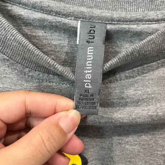 Platinum Fubu Vintage Harlem Globetrotters T-Shirt Grey X-Large - Picture 9 of 11